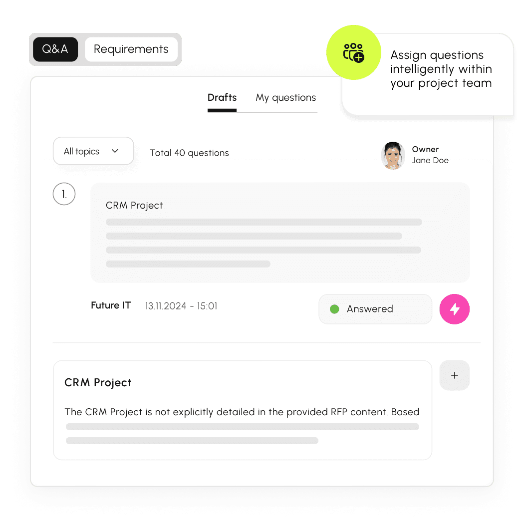 Let AI handle vendor queries, and cut the noise