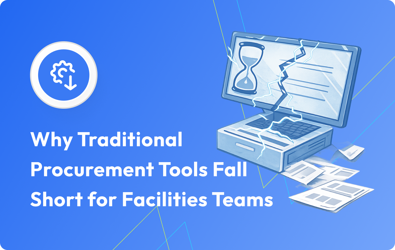 Team Falling Short Why Traditional Procurement Tools Fall Short for Facilities Teams | Nvelop